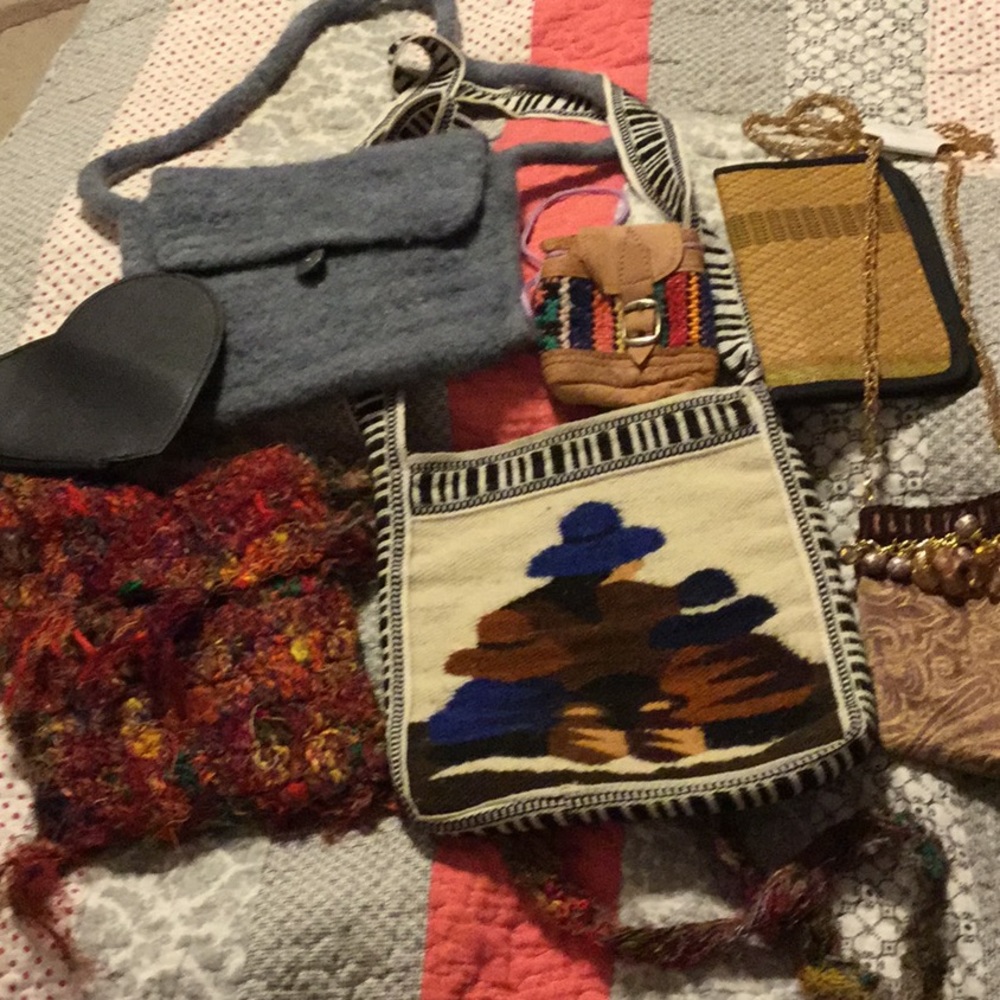 Cross body purse lot + others....